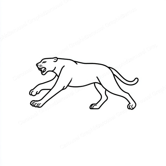 Panther Vector Graphic preview