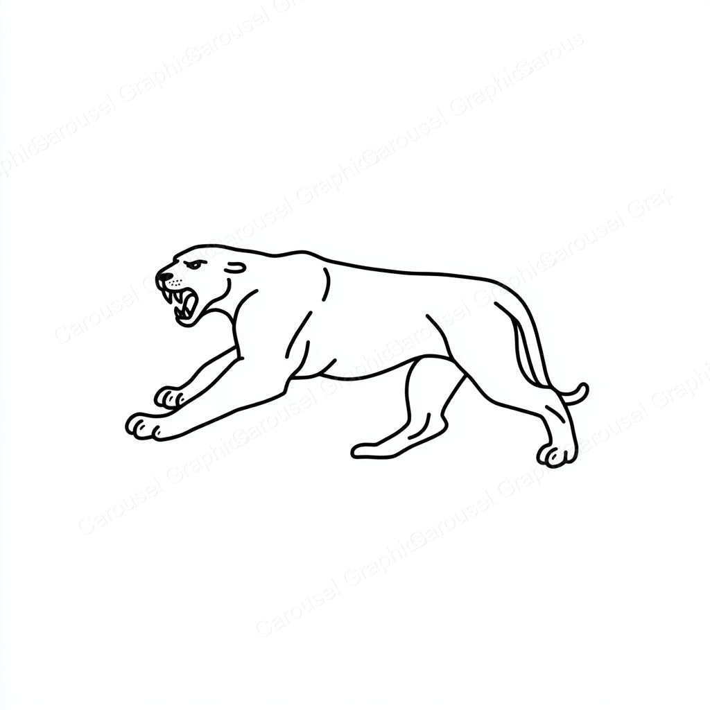 Panther Vector Graphic preview