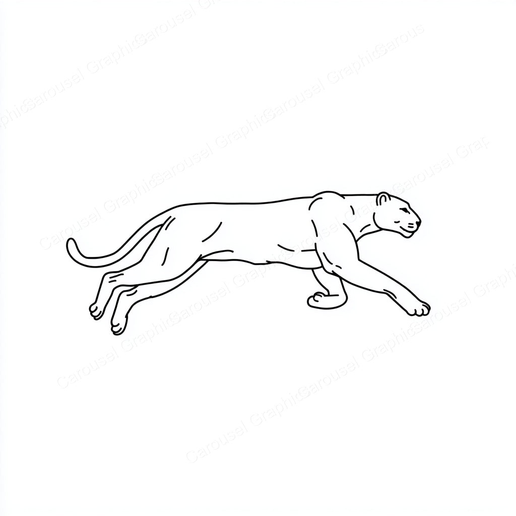 Panther Vector Graphic preview
