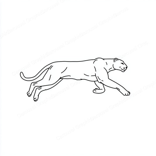 Panther Vector Graphic preview