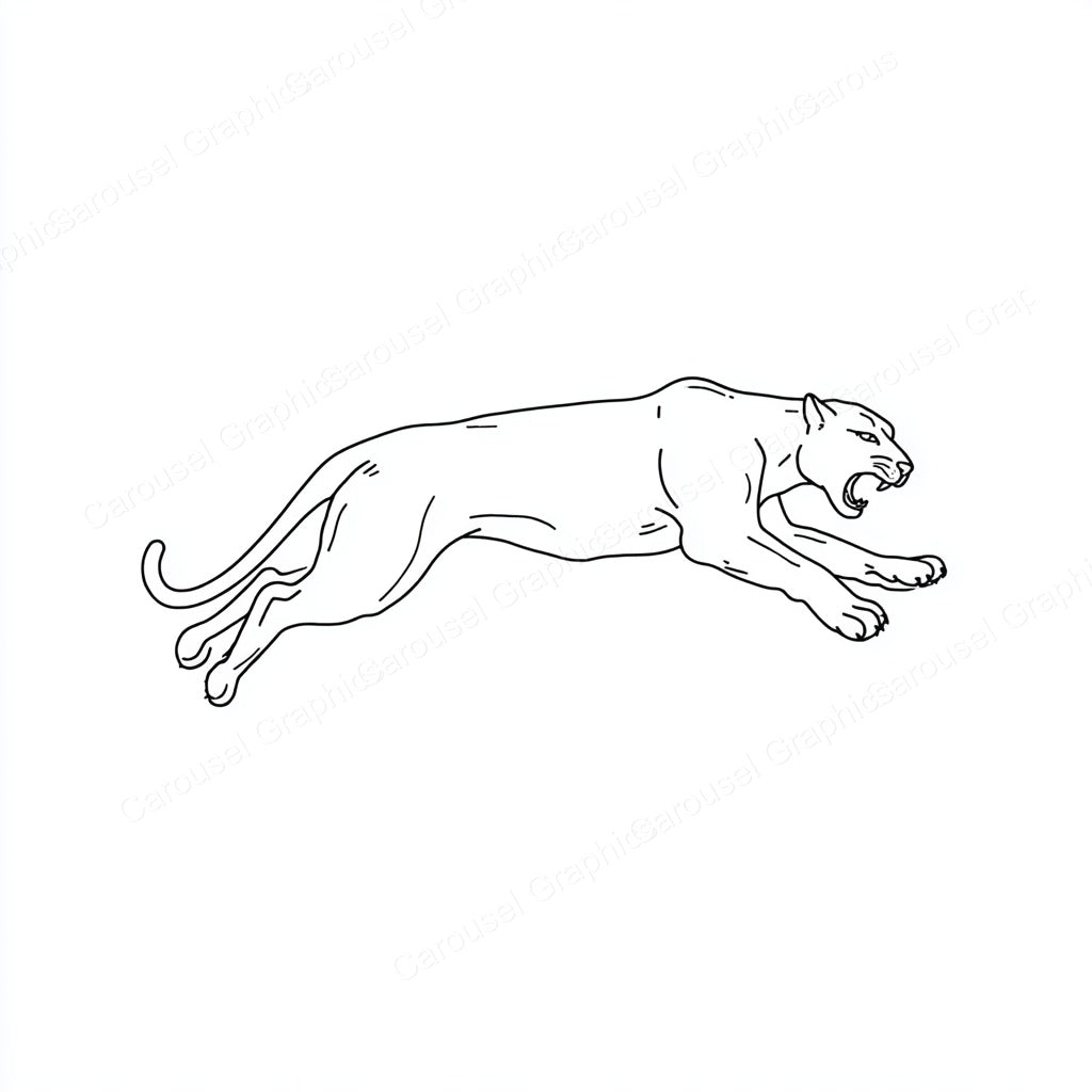 Panther Vector Graphic preview