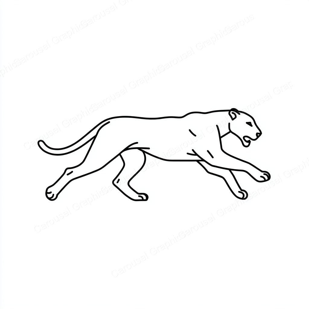 Panther Vector Graphic preview
