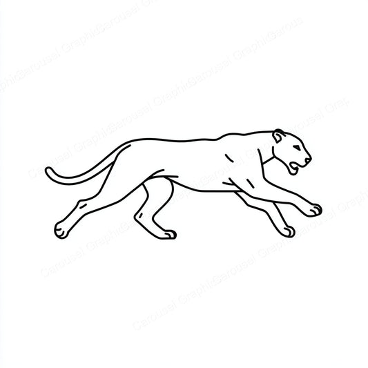 Panther Vector Graphic preview