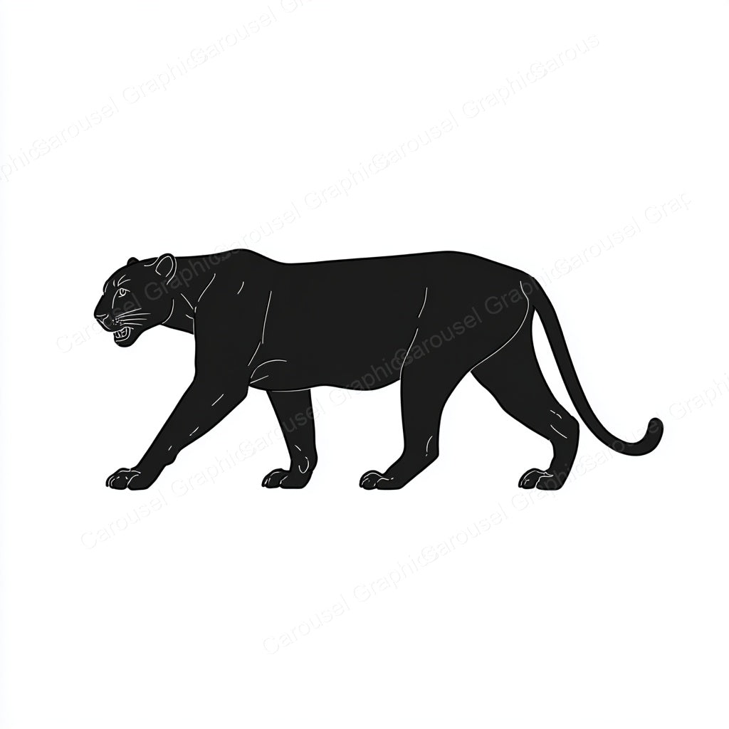Panther Vector Graphic preview