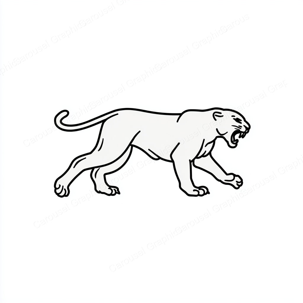Panther Vector Graphic preview