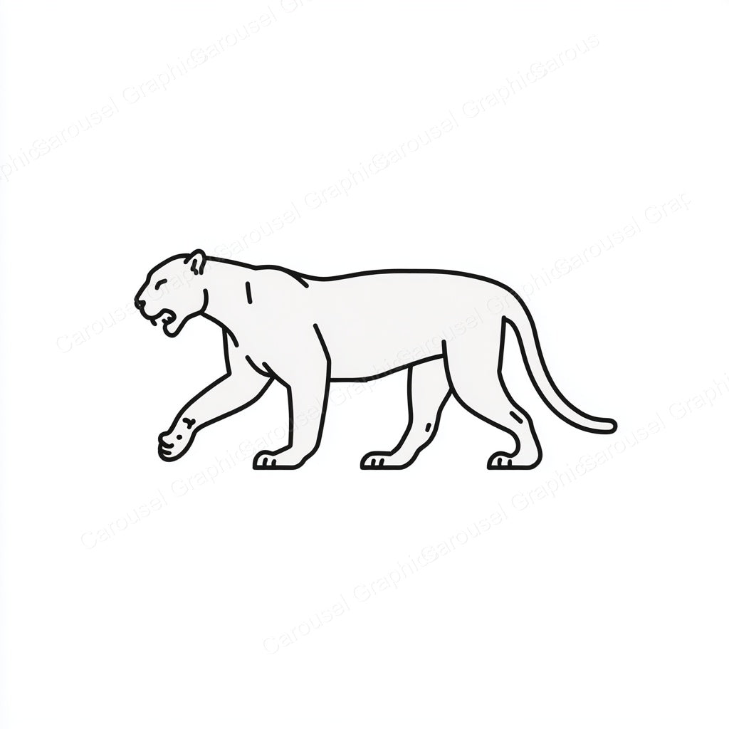 Panther Vector Graphic preview