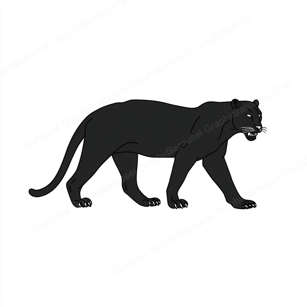 Panther Vector Graphic preview