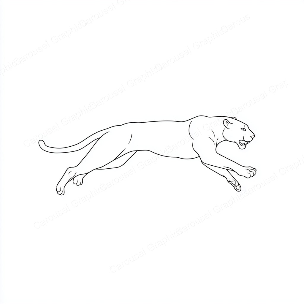 Panther Vector Graphic preview