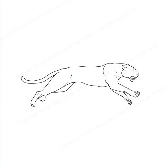 Panther Vector Graphic preview