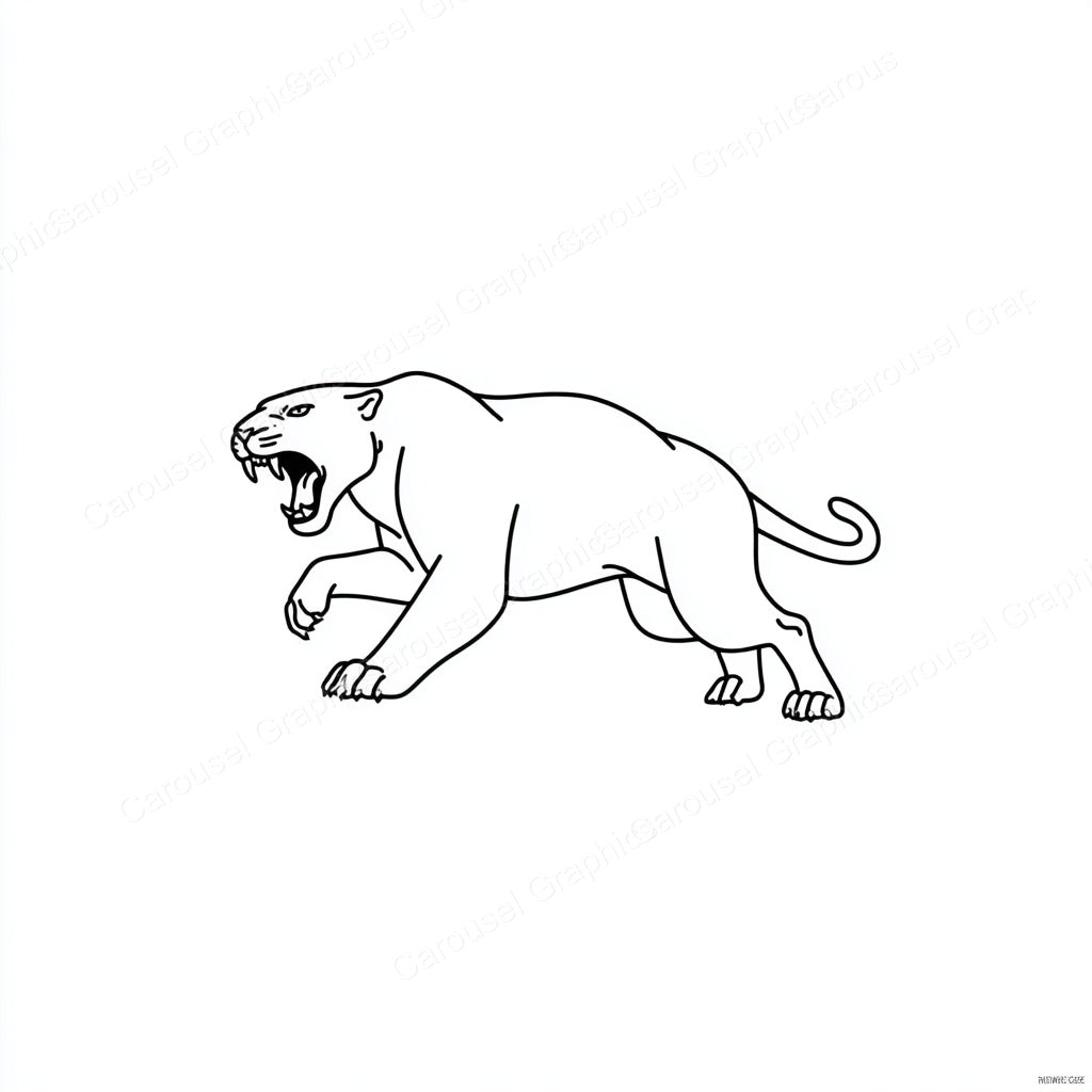 Panther Vector Graphic preview