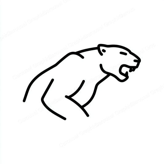 Panther Vector Graphic preview