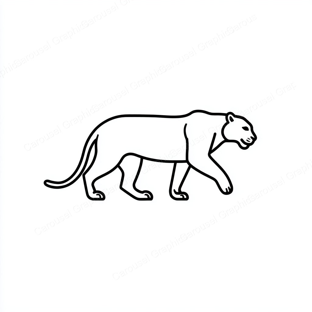 Panther Vector Graphic preview