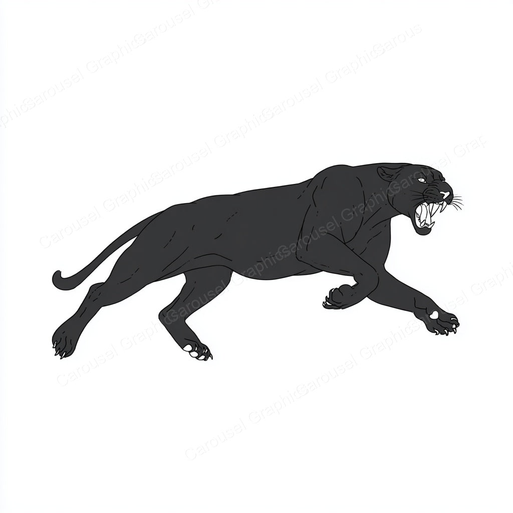 Panther Vector Graphic preview