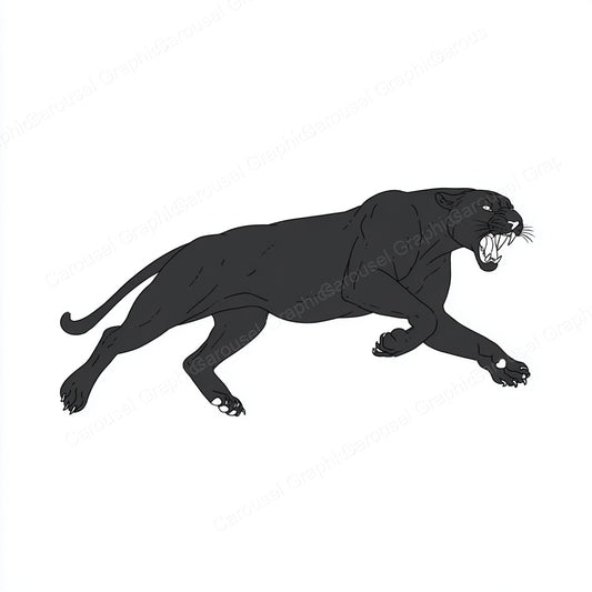 Panther Vector Graphic preview