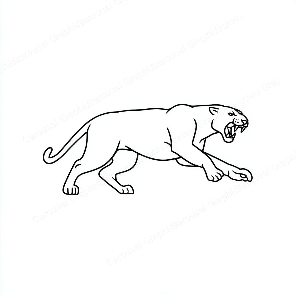 Panther Vector Graphic preview