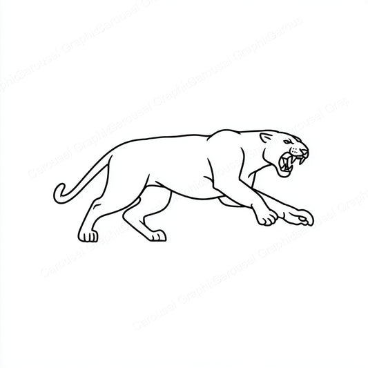 Panther Vector Graphic preview