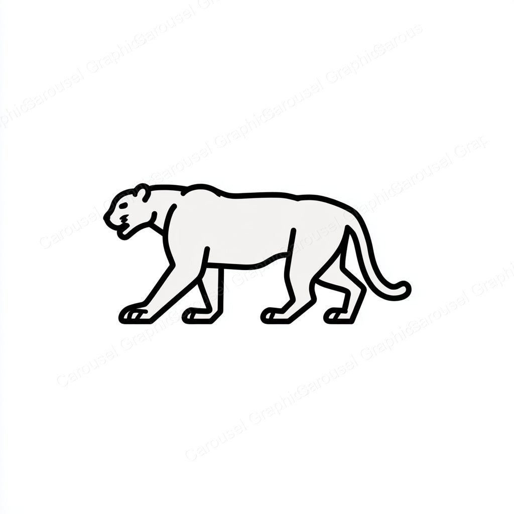 Panther Vector Graphic preview