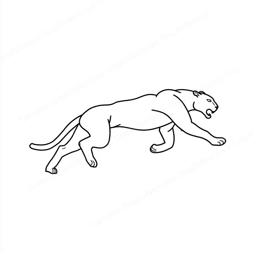 Panther Vector Graphic preview