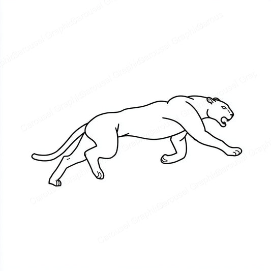 Panther Vector Graphic preview