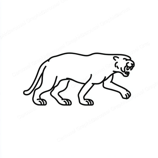 Panther Vector Graphic preview