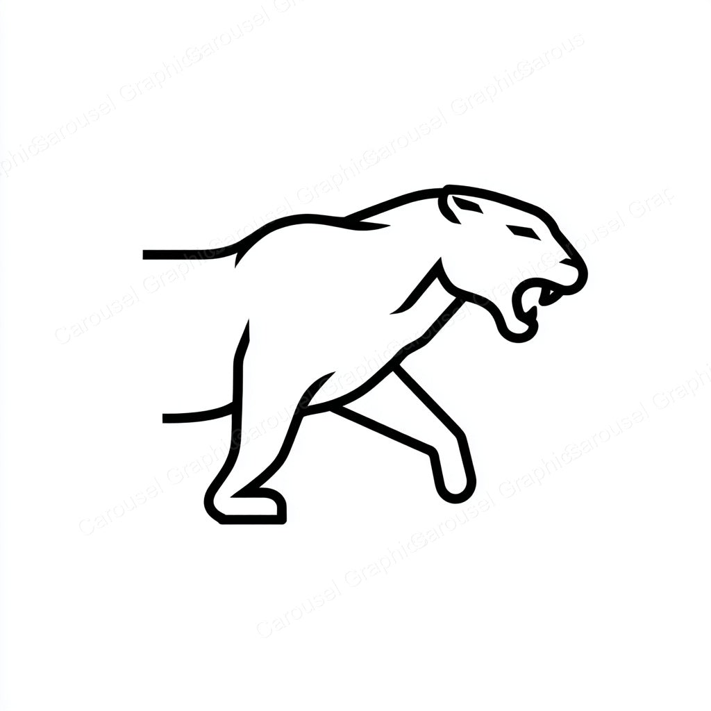 Panther Vector Graphic preview