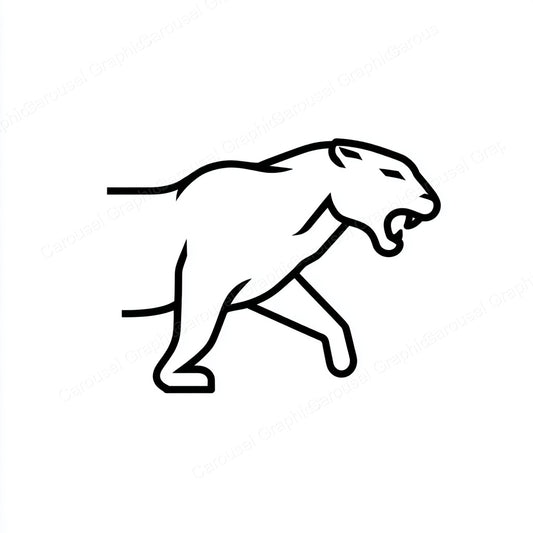 Panther Vector Graphic preview