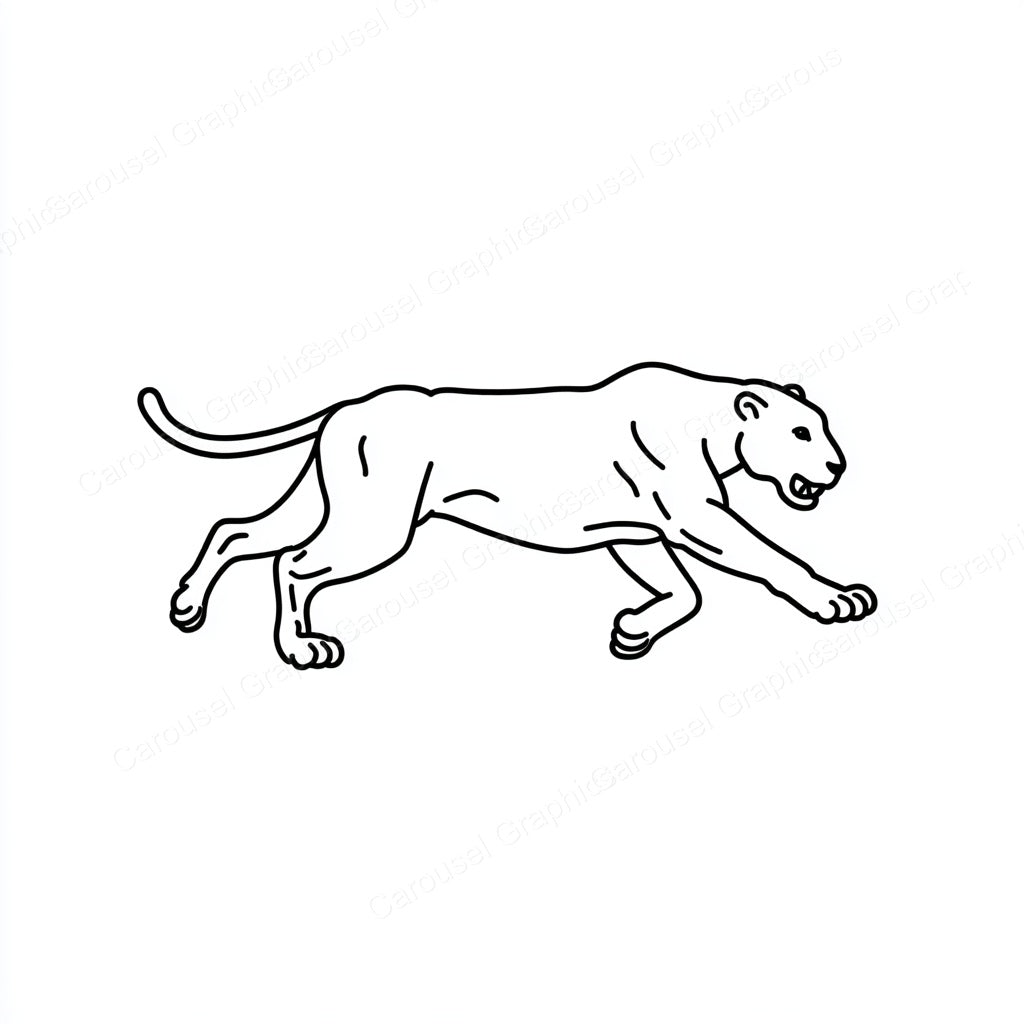 Panther Vector Graphic preview