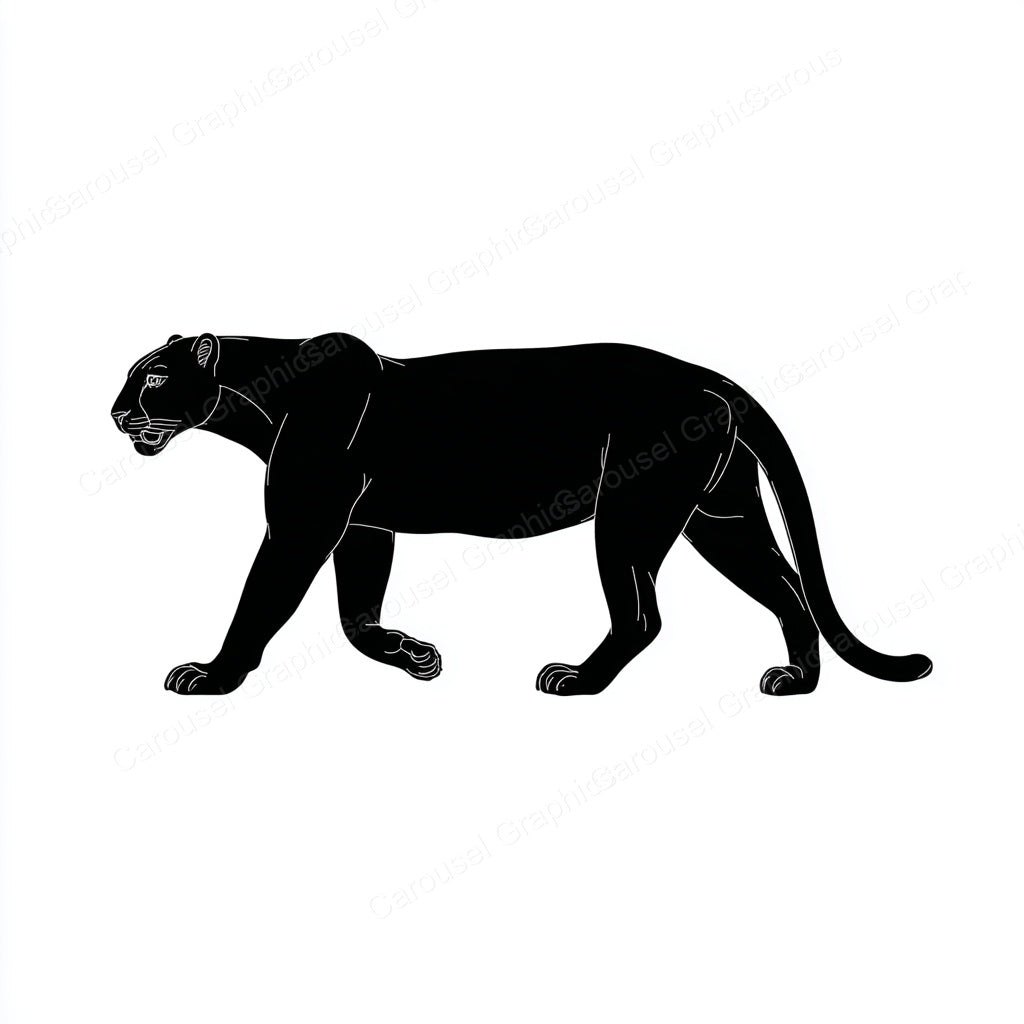 Panther Vector Graphic preview