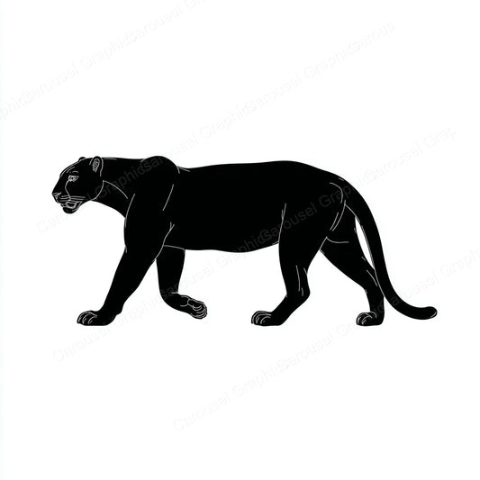 Panther Vector Graphic preview