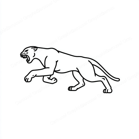 Panther Vector Graphic preview