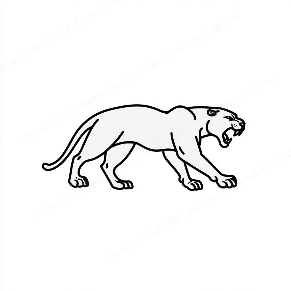 Panther Vector Graphic preview