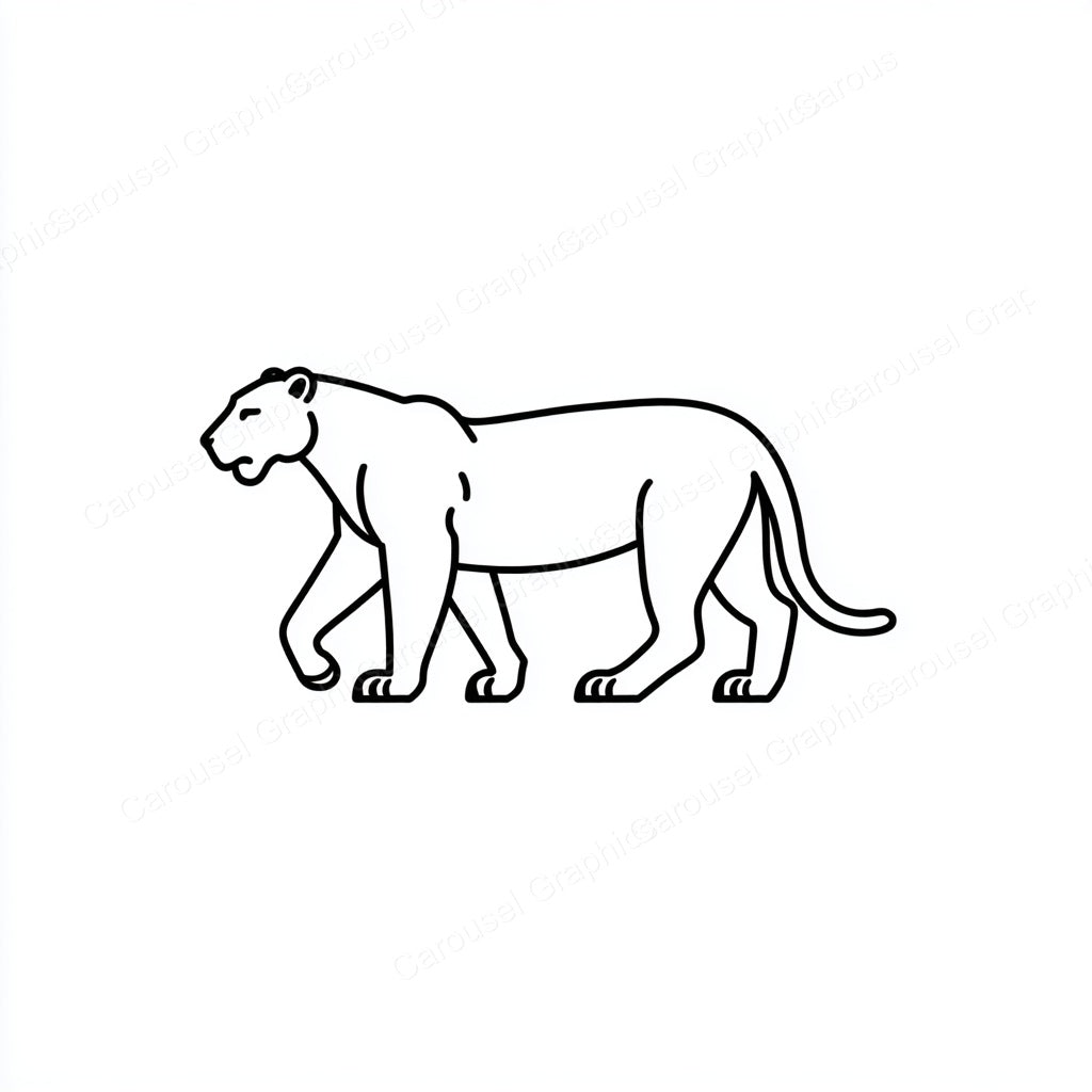 Panther Vector Graphic preview