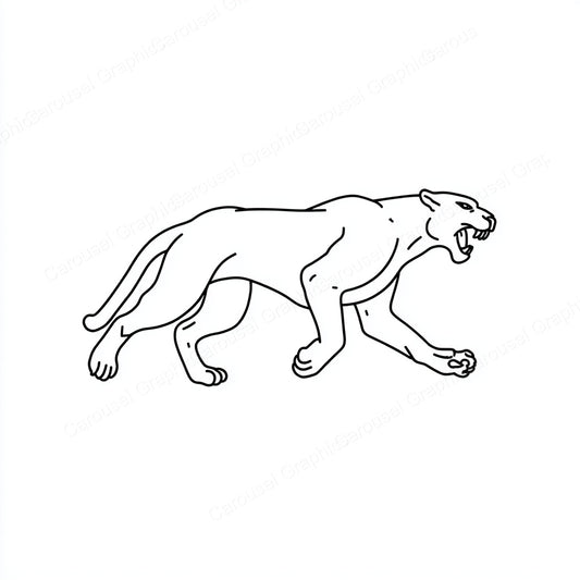 Panther Vector Graphic preview