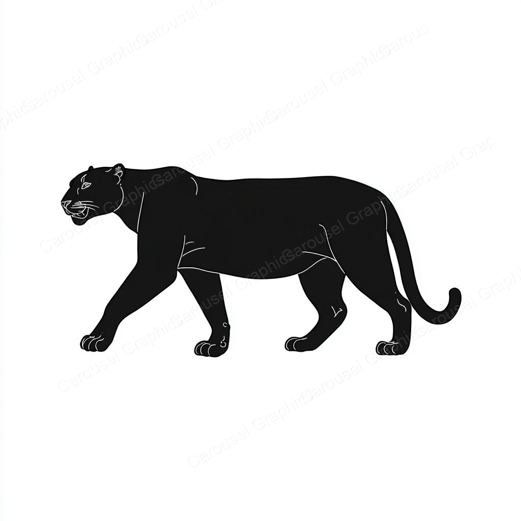 Panther Vector Graphic preview