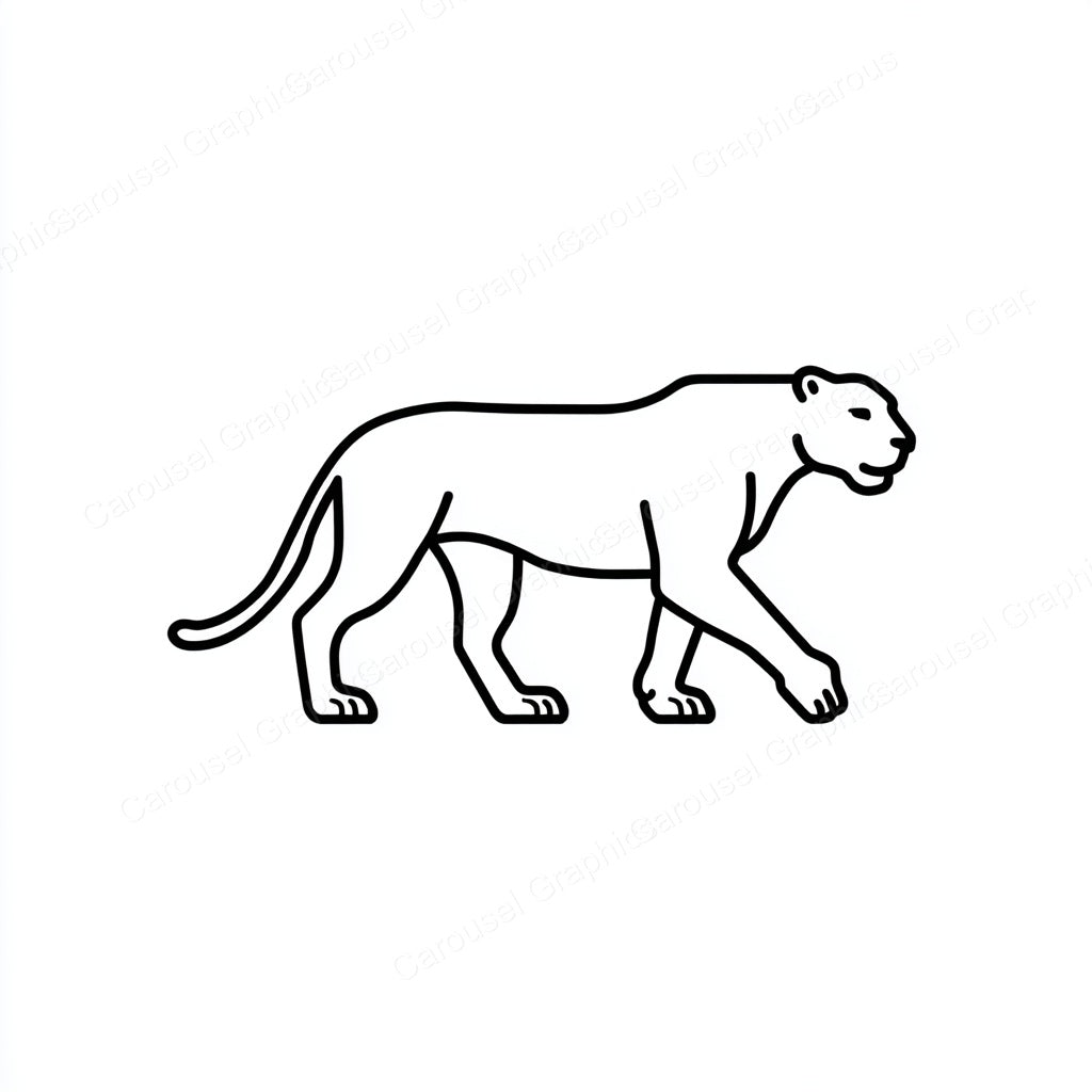 Panther Vector Graphic preview