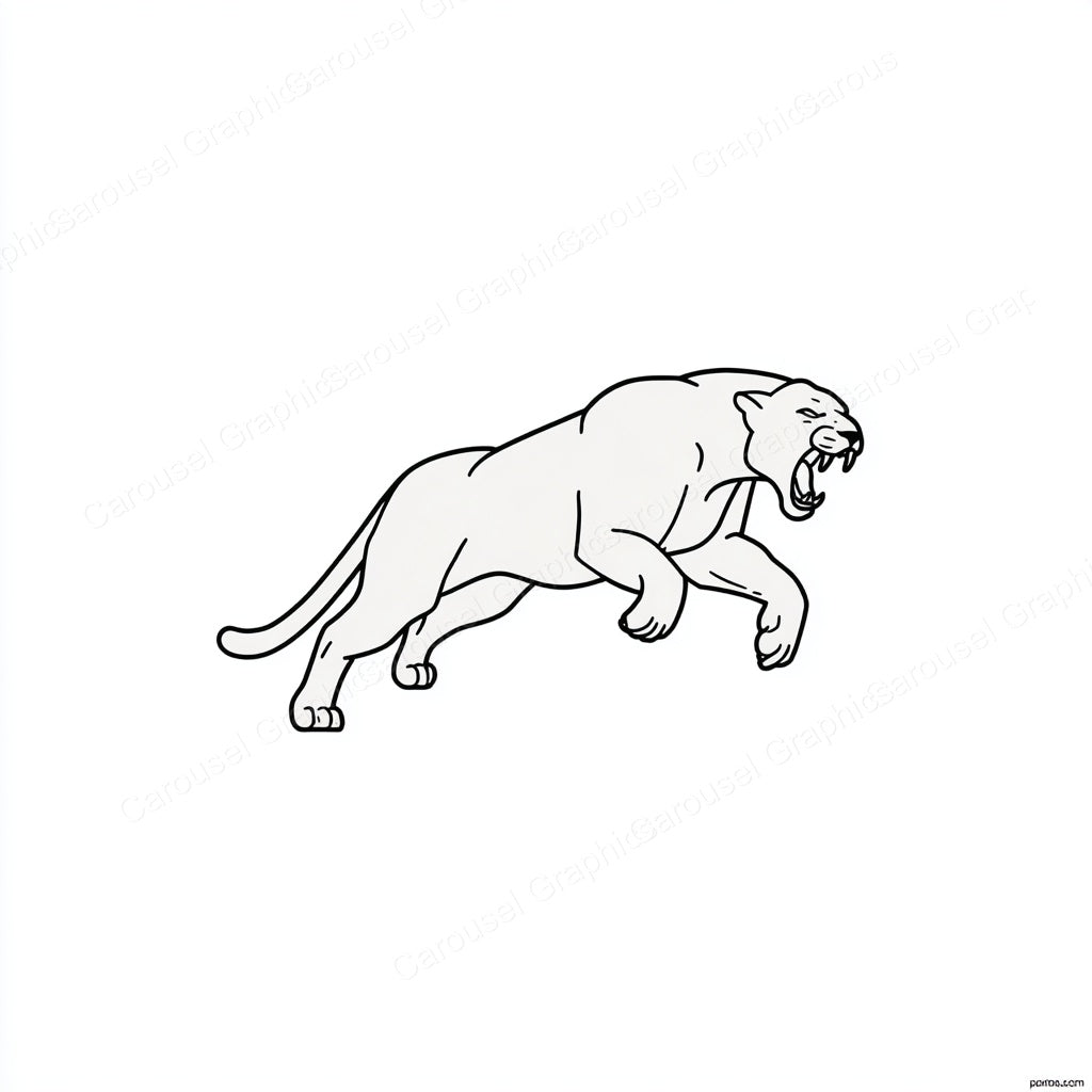 Panther Vector Graphic preview