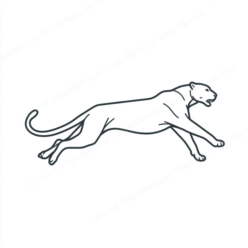 Panther Vector Graphic preview