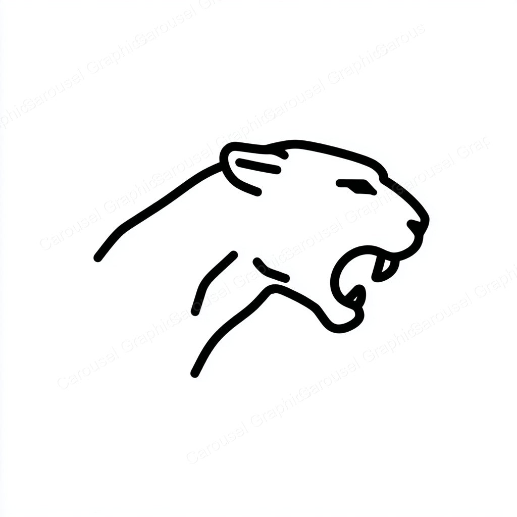 Panther Vector Graphic preview