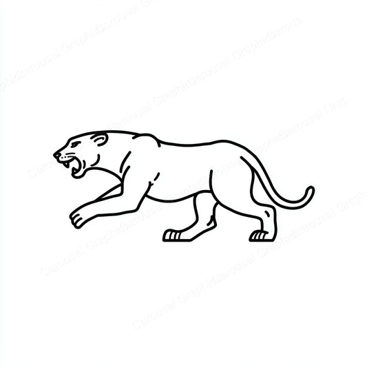 Panther Vector Graphic preview