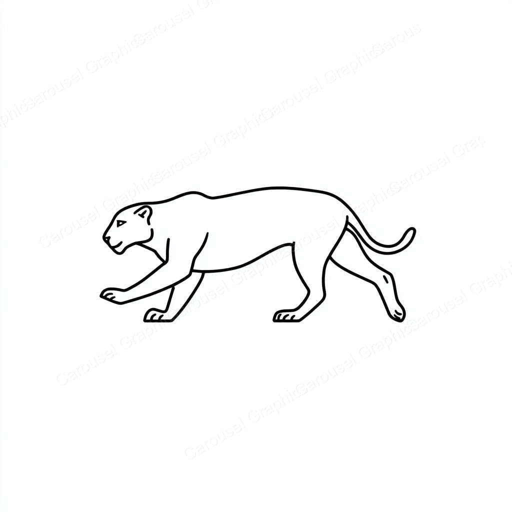 Panther Vector Graphic preview