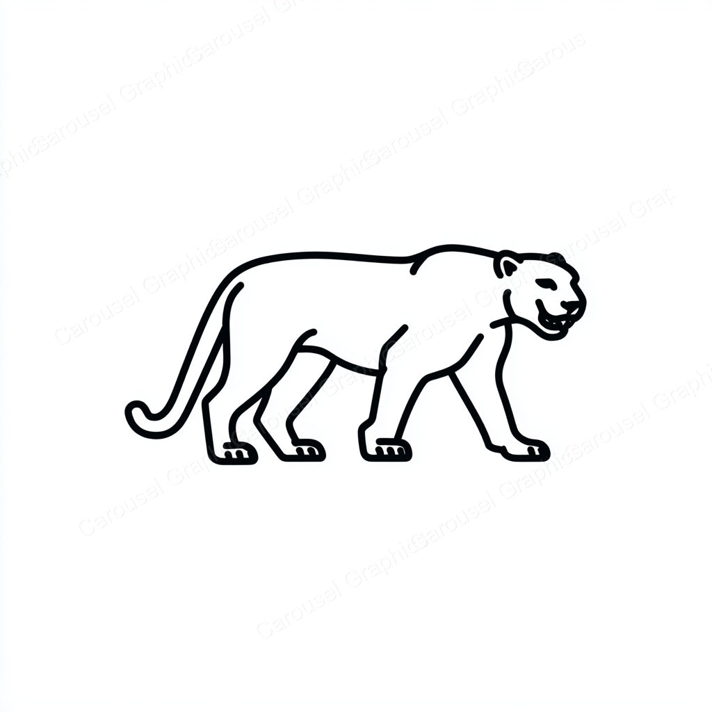Panther Vector Graphic preview