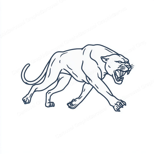 Panther Vector Graphic preview