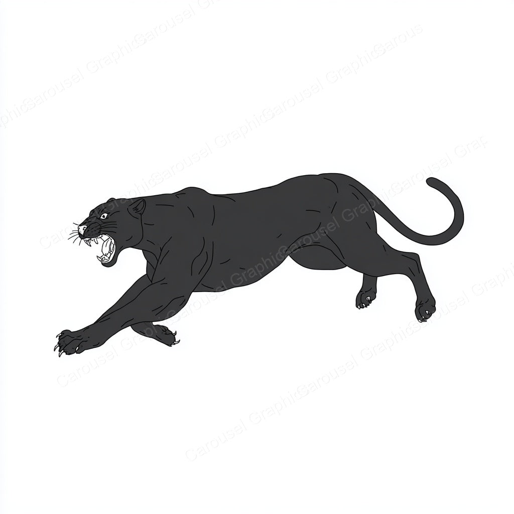 Panther Vector Graphic preview