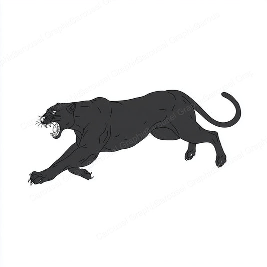 Panther Vector Graphic preview