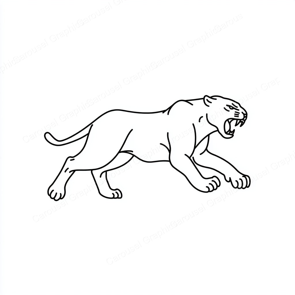 Panther Vector Graphic preview