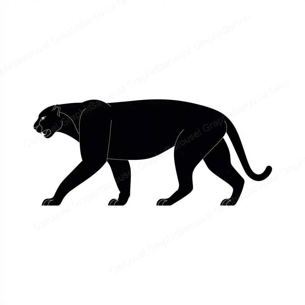 Panther Vector Graphic preview