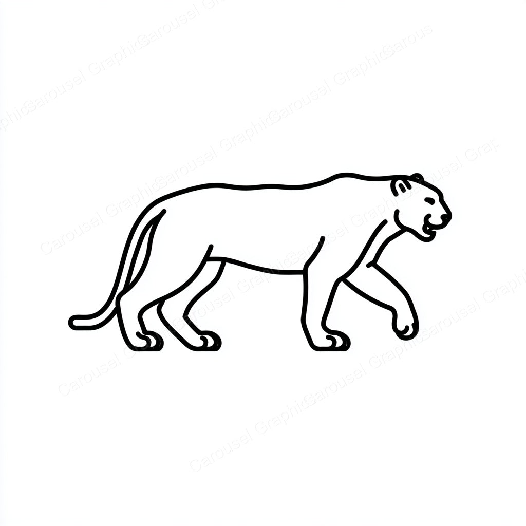 Panther Vector Graphic preview