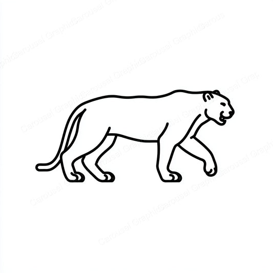 Panther Vector Graphic preview