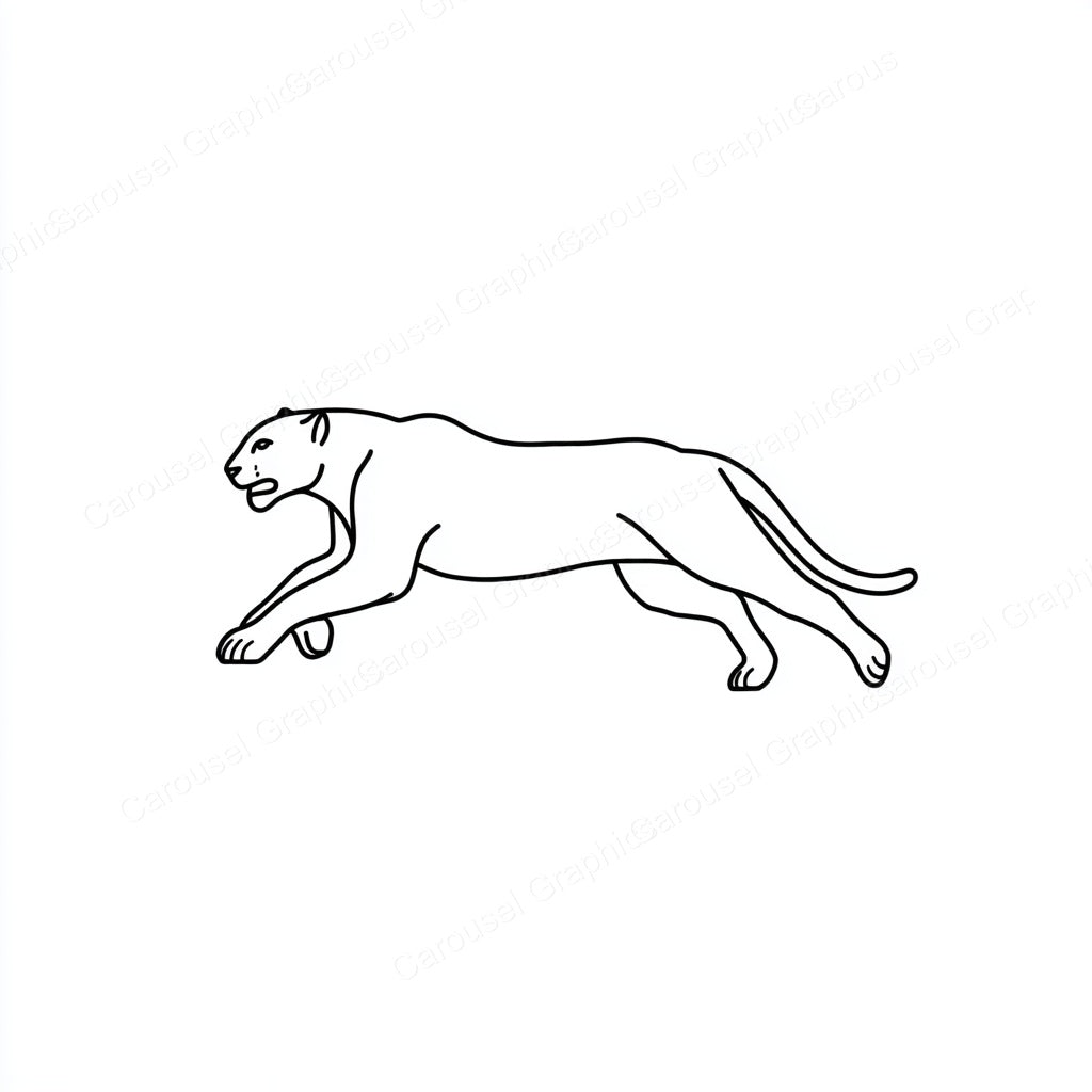 Panther Vector Graphic preview