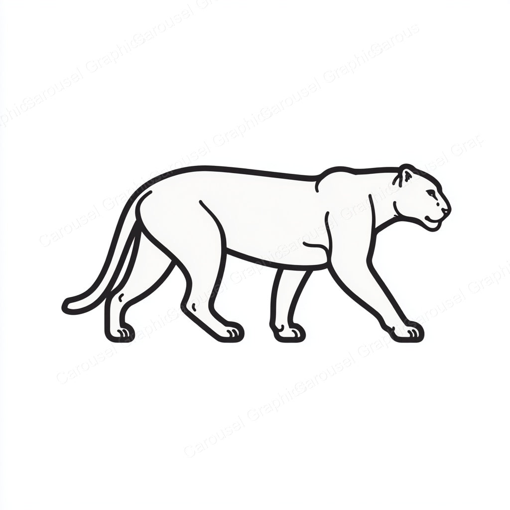 Panther Vector Graphic preview